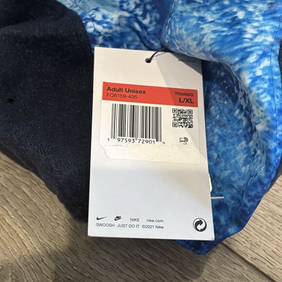 Nike Fly 5 Panel Hat USA Olympic Team Patches Sz L/XL Dri Fit Blue Running NWT - Picture 4 of 6